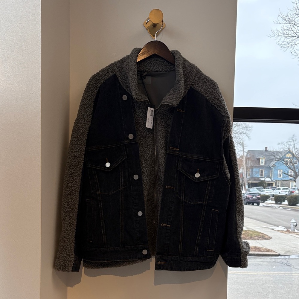Blank NYC double down fleece Jacket